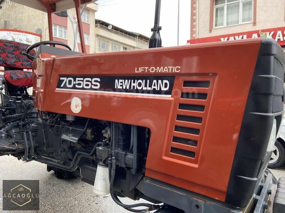 2003 NEWHOLLAND 70-56 2WD TENTELİ GRİ GÖVDE TAPALI AĞCAOĞLU