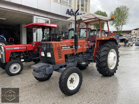 2003 NEWHOLLAND 70-56 2WD TENTELİ GRİ GÖVDE TAPALI AĞCAOĞLU