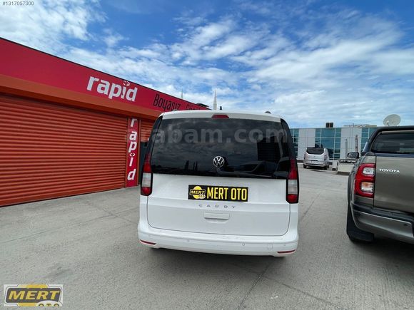 2023 VOLKSWAGEN CADDY 2.0 TDİ LİFE OTOMATİK TEMİZ BAKIMLI