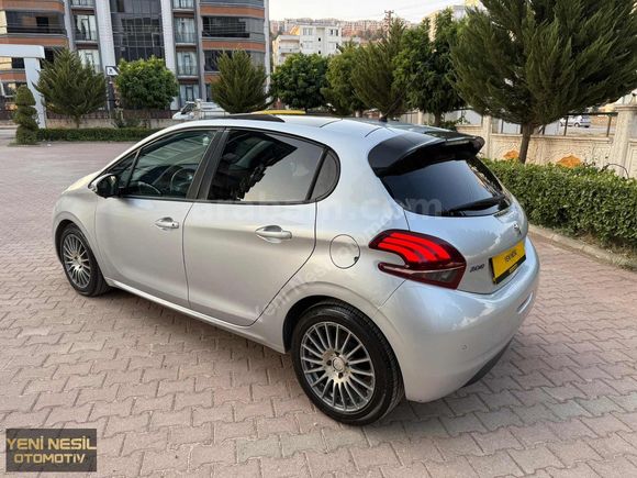 2016 peugeot 208 1.2 puretech start&stop cam tavan