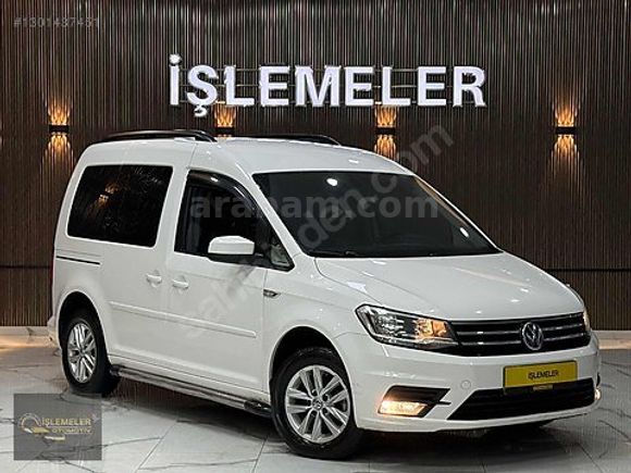 2017 VW CADDY 2.0 TDI COMFORTLINE HATASIZ BOYASIZ 187.000KM