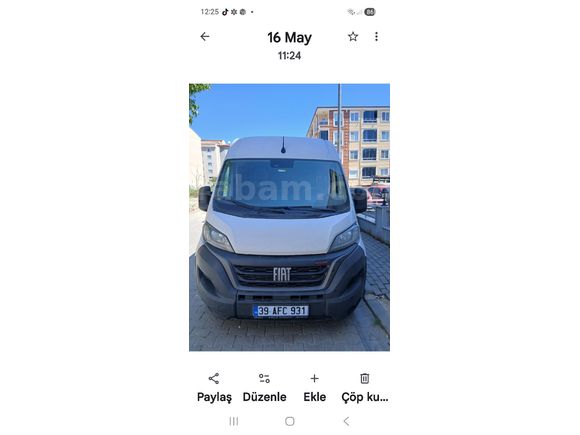 Sahibinden Fiat Ducato 15 m³ 2023 Model