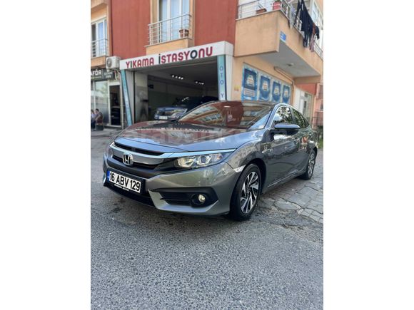 Sahibinden Honda Civic 1.6i VTEC Elegance 2019 Model  92.000 km Füme