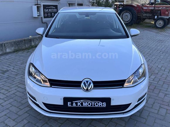 E & K MOTORS - İLK SAHİBİNDEN - ORJ 112 BİN KM DE - 2016 GOLF 7