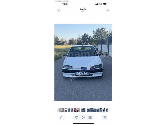 Galeriden Peugeot 306 1.8 XT 1996 Model İzmir 236.000 km Beyaz