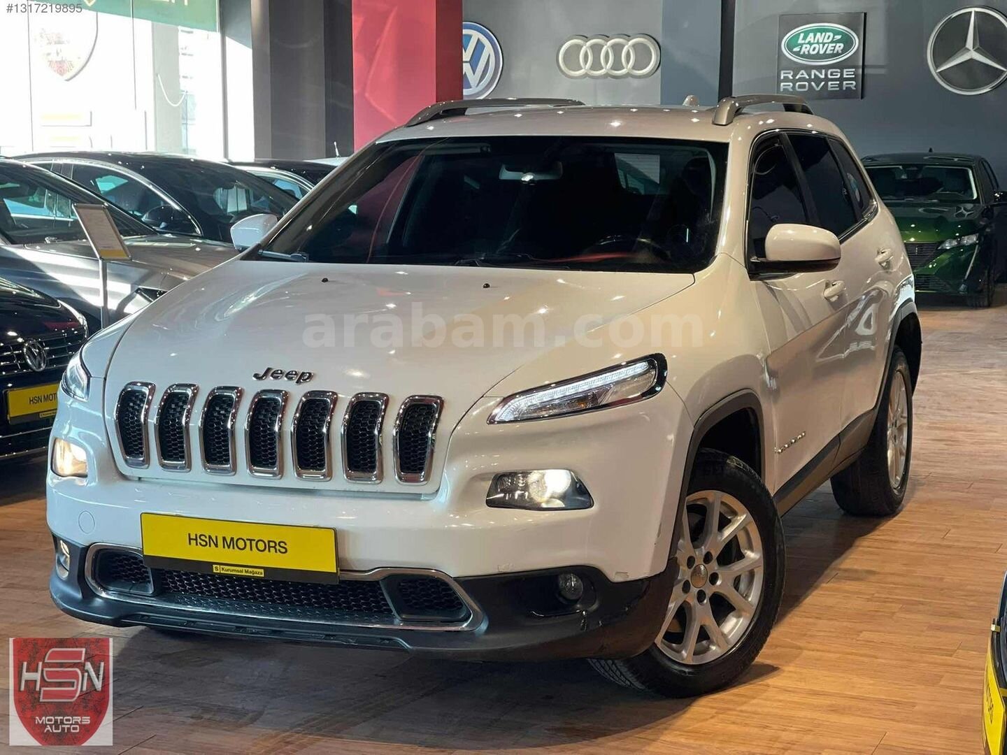 Galeriden Jeep Cherokee 2.0 TD Limited 2015 Model İstanbul 194.000 km Beyaz 1