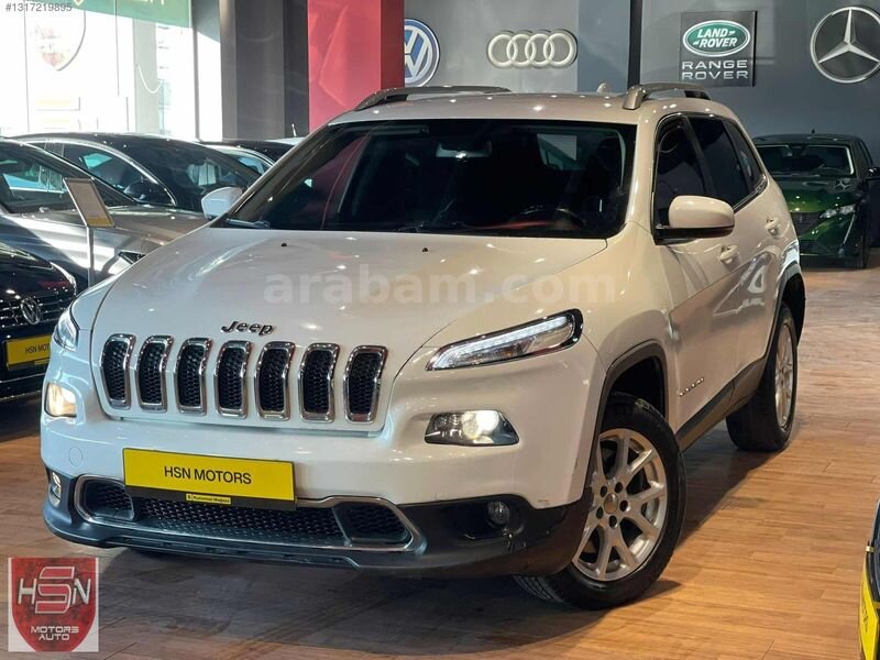 Galeriden Jeep Cherokee 2.0 TD Limited 2015 Model İstanbul 194.000 km Beyaz