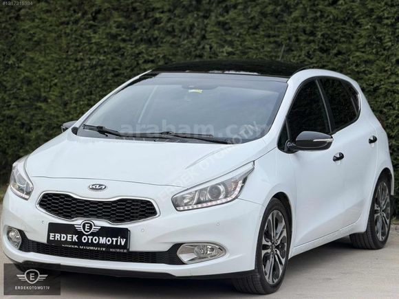 2013 KİA CEED 1.6 CRDİ CAM TAVAN ELK.HAFIZA KOLTUK
