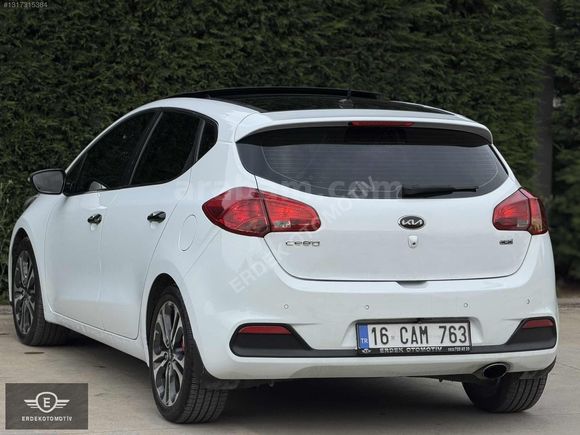 2013 KİA CEED 1.6 CRDİ CAM TAVAN ELK.HAFIZA KOLTUK