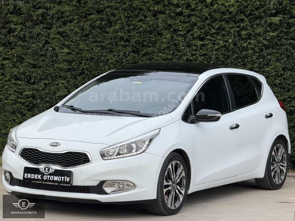 2013 KİA CEED 1.6 CRDİ CAM TAVAN ELK.HAFIZA KOLTUK
