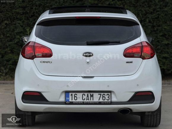 2013 KİA CEED 1.6 CRDİ CAM TAVAN ELK.HAFIZA KOLTUK
