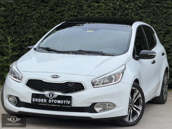 2013 KİA CEED 1.6 CRDİ CAM TAVAN ELK.HAFIZA KOLTUK