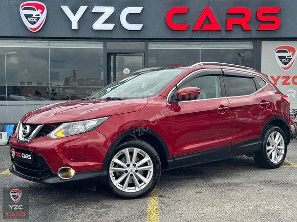 YZC CARS'DAN/2016/NISSAN/QASHQAI/SKY PACK/CAM TAVAN/OTOMATİK/
