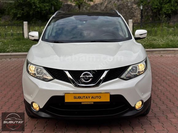 TR'de TEK SADECE 27BİN KM.DE NİSSAN QASHQAİ 1.2 SKYPACK+CAMTAVAN