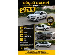 Soma'da Renault Clio 1.4 2005 Model 150 binde orijinal