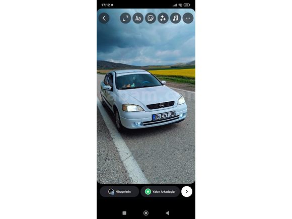 Sahibinden Opel Astra 1.6 CD 1998 Model