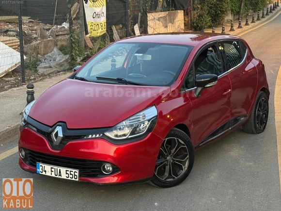 RENAULT CLİO OTOMATİK 180 KM TESLA EKRAN ÇELİK JANT