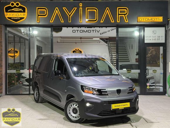 PAYİDAR'DAN 2025 PEUGEOT PARTNER HATASIZ %20 FATURA ÇİFT SÜRGÜ
