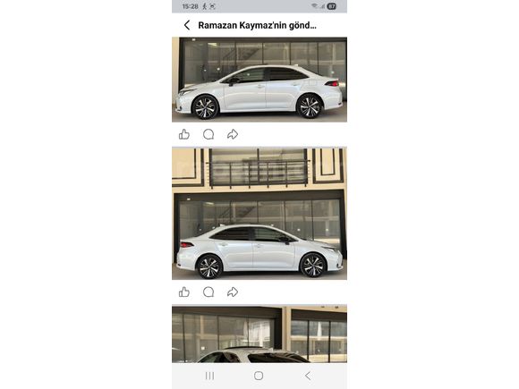 Sahibinden Toyota Corolla 1.5 Flame X-Pack 2026 Model