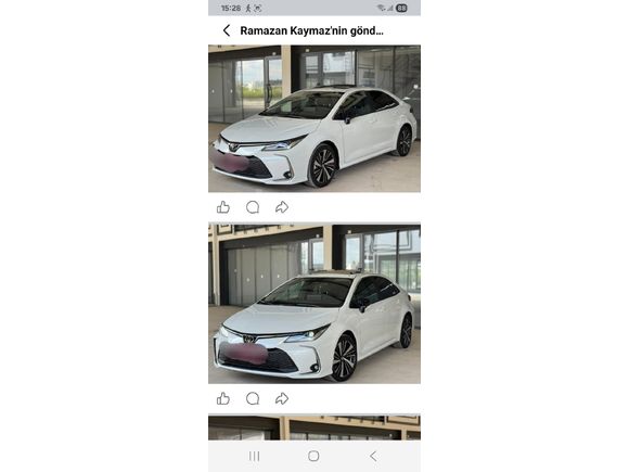 Sahibinden Toyota Corolla 1.5 Flame X-Pack 2026 Model