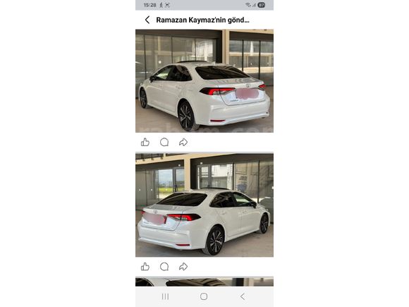 Sahibinden Toyota Corolla 1.5 Flame X-Pack 2026 Model
