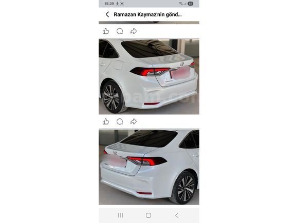 Sahibinden Toyota Corolla 1.5 Flame X-Pack 2026 Model