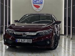 Sahibinden Honda Civic 1.6i VTEC Eco Elegance 2019 Model  75.500 km Bordo