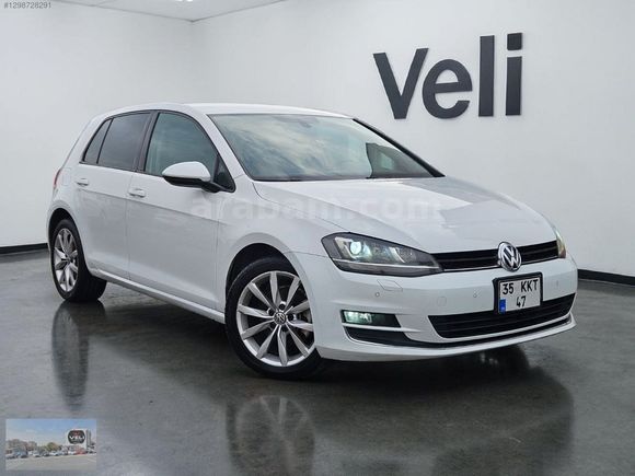 36ay Kredi 2013 GOLF 1.6 TDİ BLUEMOTİON HİGHLİNE 154 BİN KM FULL