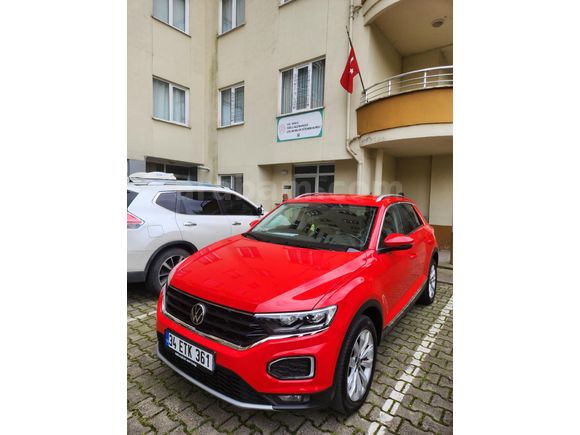 Sahibinden Volkswagen T-Roc 1.5 TSI Highline 2021 Model Rize 110.000 km Kırmızı