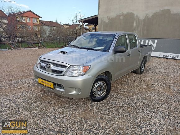 Takaslı 2008 Toyota Hilux 2.5 Comfort Kredi Kartına 12 Taksit