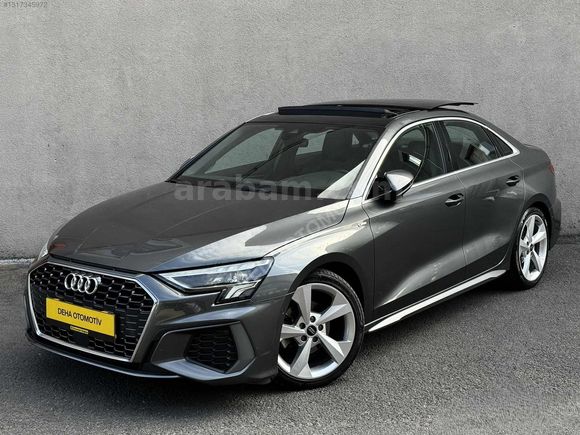 DEHA'DAN BOYASIZ 2023 AUDİ A3 SEDAN 35 TFSİ S-LİNE S-TRONİC