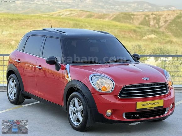 2012 COUNTRYMAN, BOYASIZ, OTOMATİK, CAM TAVAN, KIRMIZI
