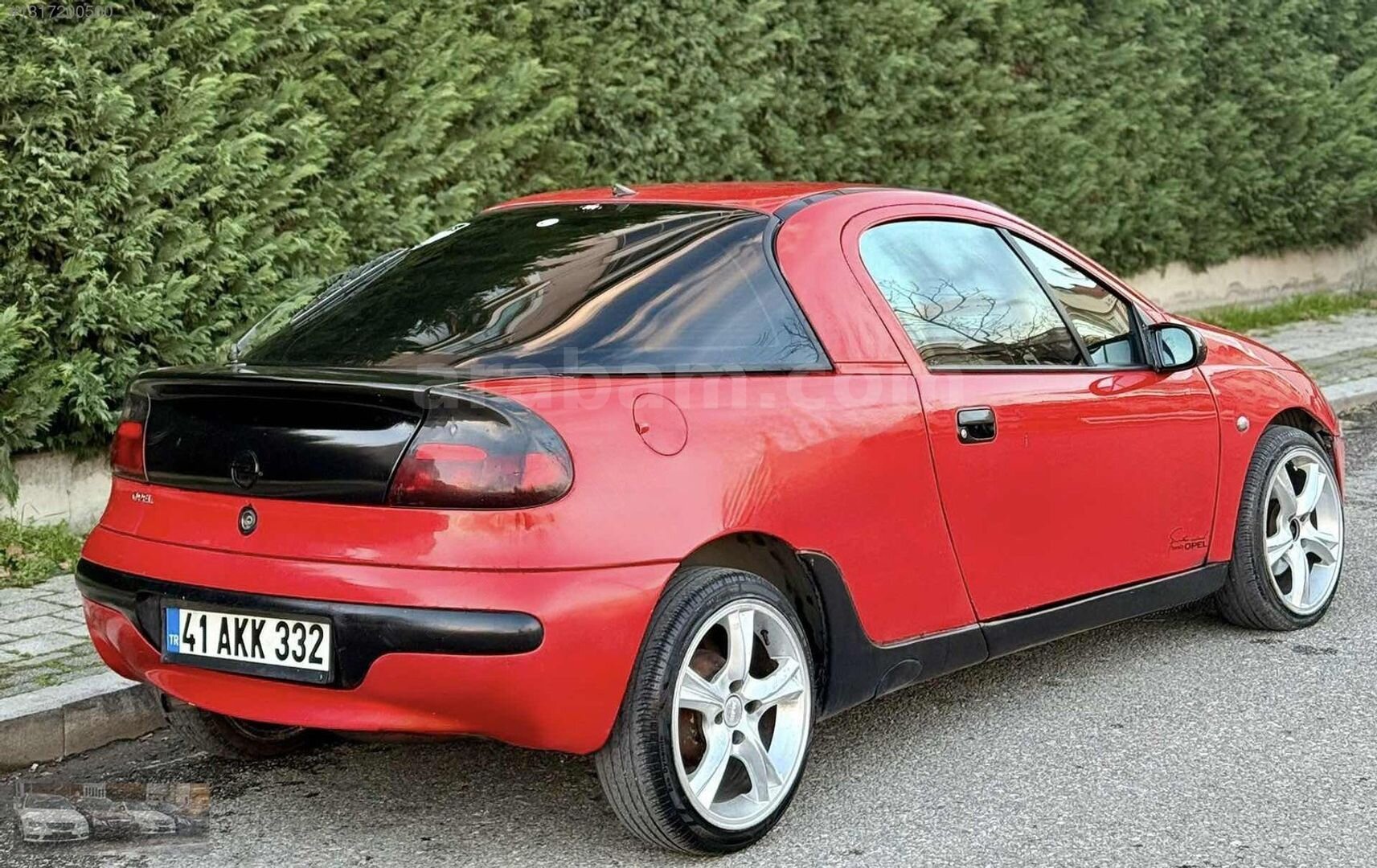 Galeriden Opel Tigra 1.6 1996 Model Antalya 225.000 km Kırmızı 3