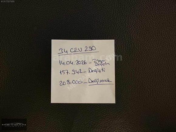 MEYDAN dan 2019 CİTROEN C-Elysee 158.ooo KM BAKIMLI MASRAFSIZ