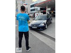 HONDA İES CİVİC 1999-2001 MODEL UYUMLU MAKYAJLI KASA TYPER ÖN EK