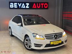 2012 MERCEDES C180 AMG PRINS LPG İÇİ BEJ CAM TAVAN ORJİNAL