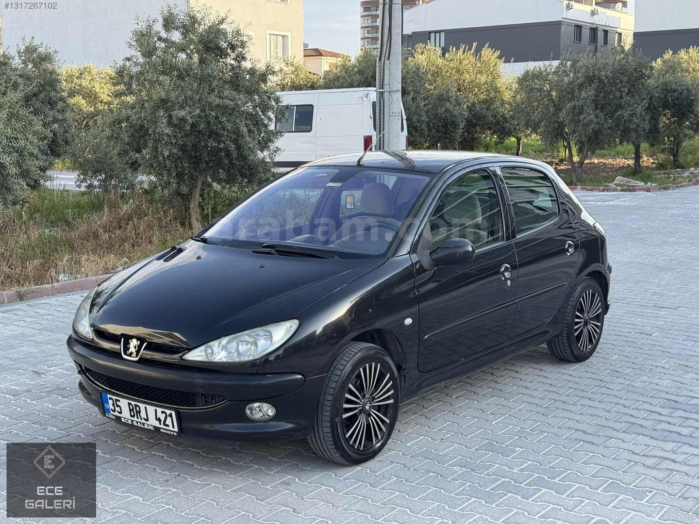Galeriden Peugeot 206 1.4 XT 2005 Model Manisa 240.000 km Siyah