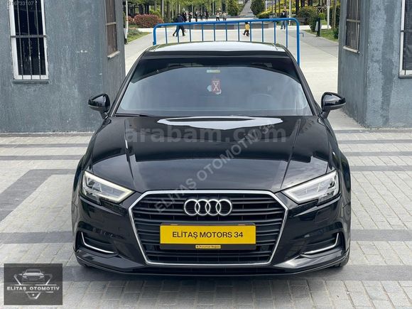 *ELİTAŞ OTOMOTİV*2019 AUDİ A3 35TFSİ DESİGN CAM TAVANLI*BAKIMLI*