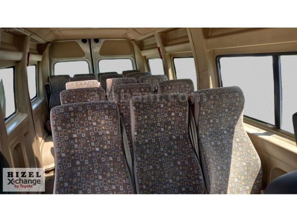 TOYOTA PLAZA HIZEL GÜVENCESİYLE RENAULT MASTER 17+1 SERVİS ARACI