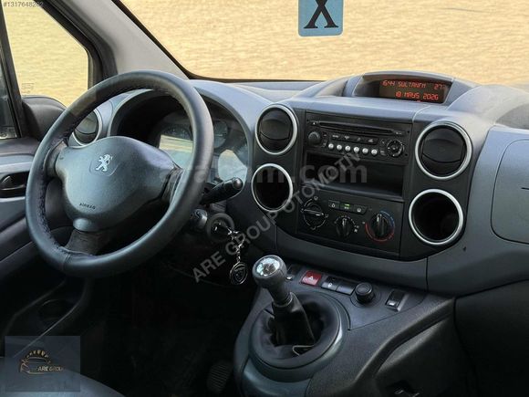 ARE GROUP'DAN 2012 PEUGEOT PARTNER TEPEE 1.6HDI ACTİVE MASRAFSIZ