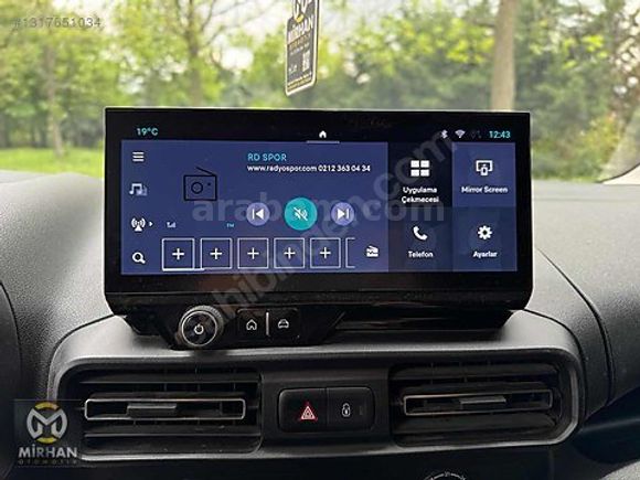 MİRHAN OTOMOTİV'DEN 2025 FİAT DOBLO 1.5 BLUEHDİ MAXİ HAYALET EKR