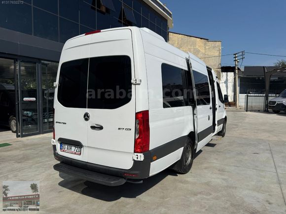 2023 MERCEDES SPRİNTER 517 CDİ EXTRA UZUN BALON TEKER 16+1