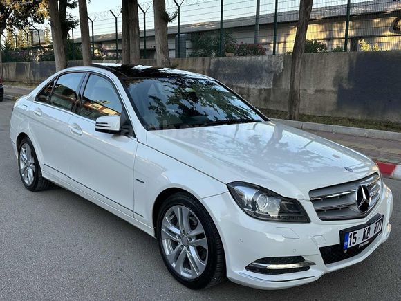 2012 MERCEDES C180 ORJİNAL 123.000KM CAM TAVAN |YENİ KASA|5İLERİ