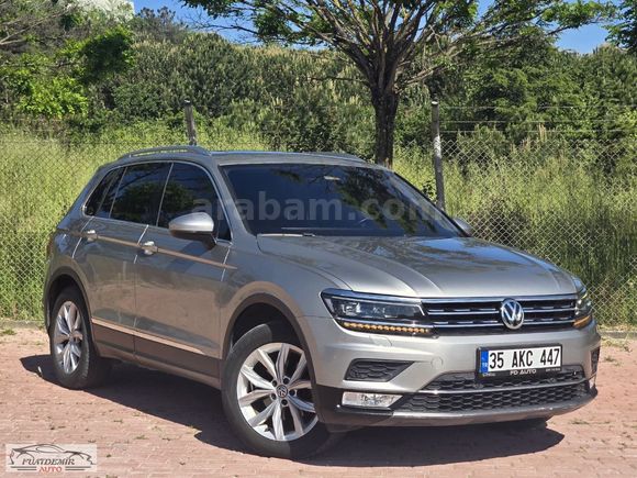 BOYASIZ 2016 TİGUAN 1.4 TSI HIGHLINE CAM TAVAN HAYALET EKRAN