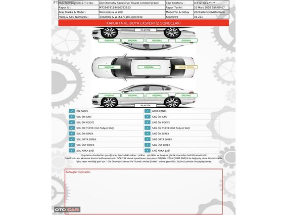 HATASIZ AYARINDA A 200 (1MİLYON 500 BİN KREDİ İMKANI)