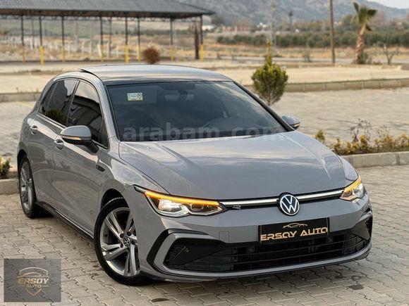 2021 VW GOLF 1.5eTSİ R-LİNE BOYASIZ 155KM NARDO GRİ ERSOY AUTO