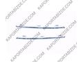 RENAULT CLIO SYMBOL ÖN PANJUR KROM KUŞAK SET 2016-2021 620729869R İTHAL ÜRÜN