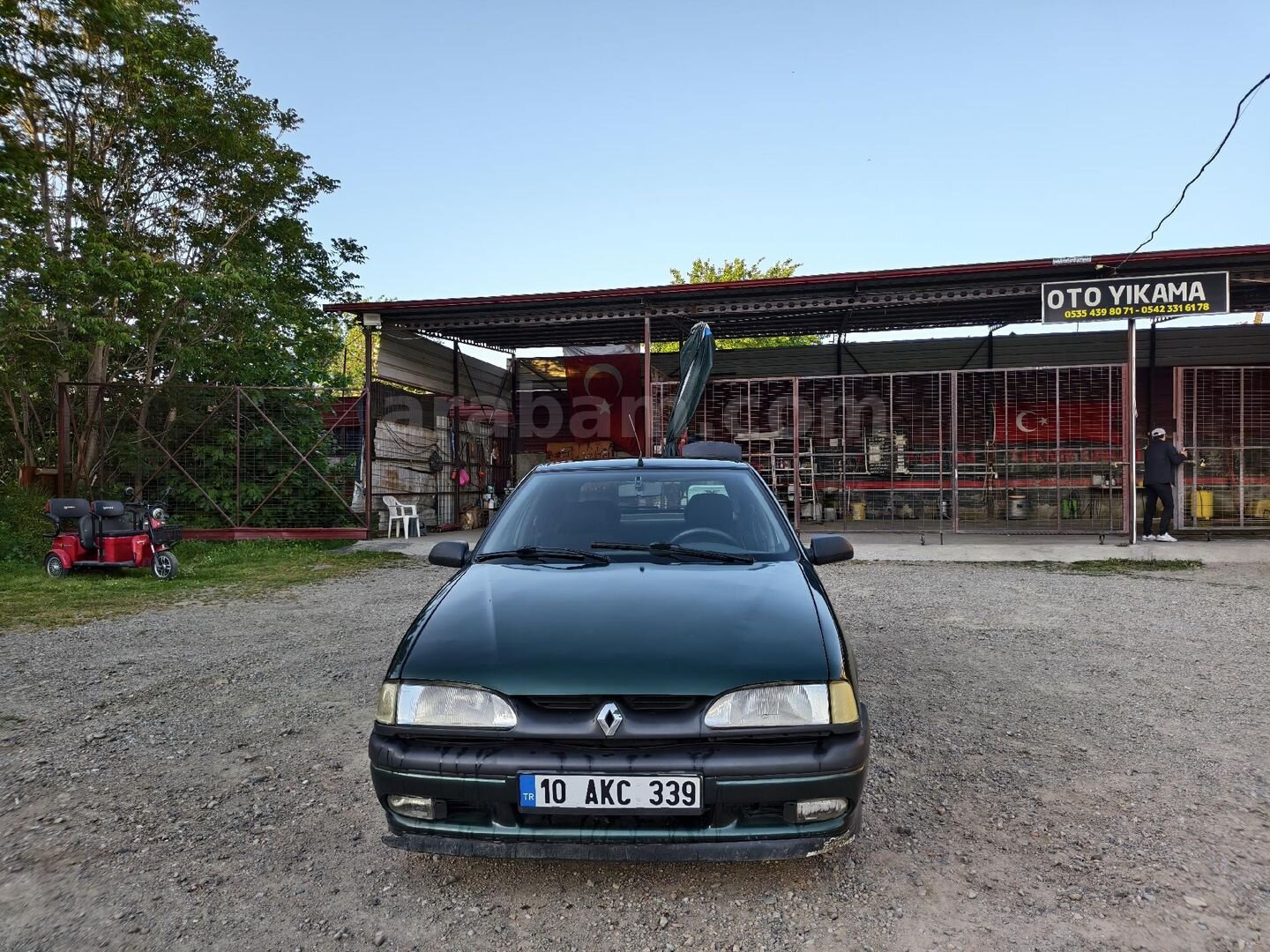 Galeriden Renault R 19 1.6 Europa RT 1996 Model Balıkesir 415.000 km Mavi 1