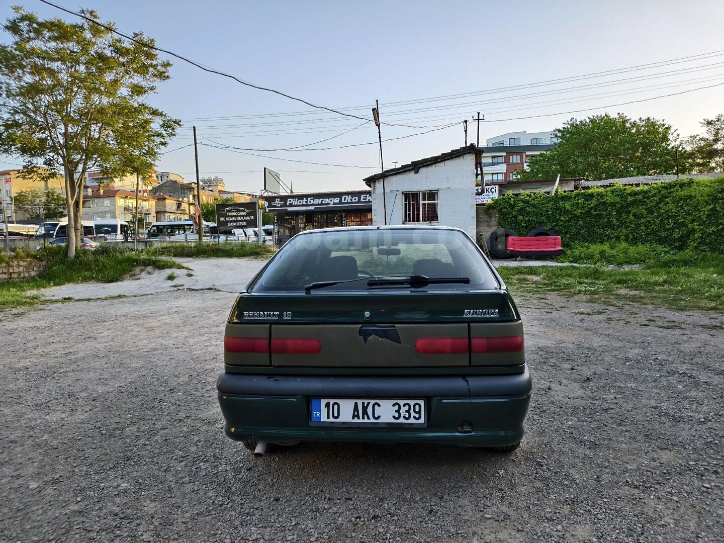 Galeriden Renault R 19 1.6 Europa RT 1996 Model Balıkesir 415.000 km Mavi 5