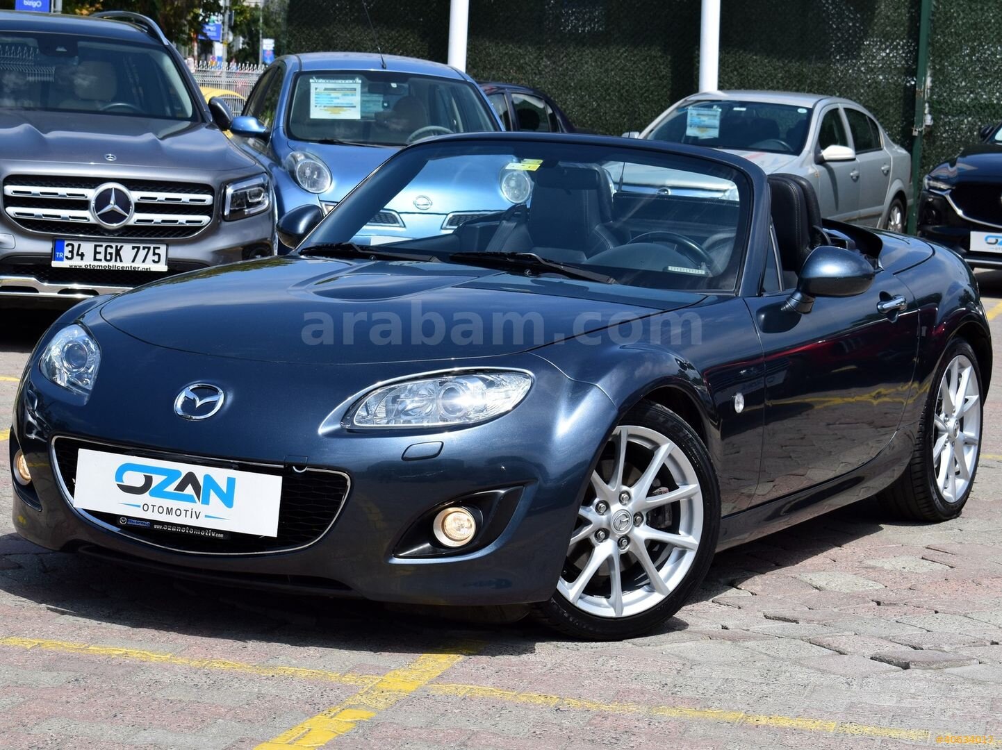 Galeriden Mazda MX MX-5 2.0 2012 Model İstanbul 123.000 km Füme 2